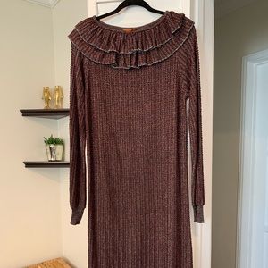 Missoni knit long sleeve dress